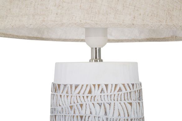 Stolna lampa Polyresin Nairobi, Krema