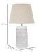 Stolna lampa Polyresin Nairobi, Krema