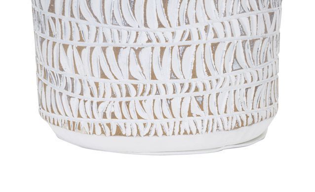 Stolna lampa Polyresin Nairobi, Krema