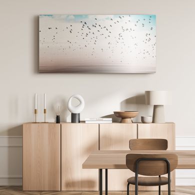 Zidni ukras IL Volo, Bež, 40 cm x 80 cm