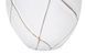 Stolna lampa Polyresin Lines, Krema