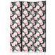 Paravan - Peonies - Pink Flowers and Green Leaves on a Graphite Background, Crna, Jednostrani