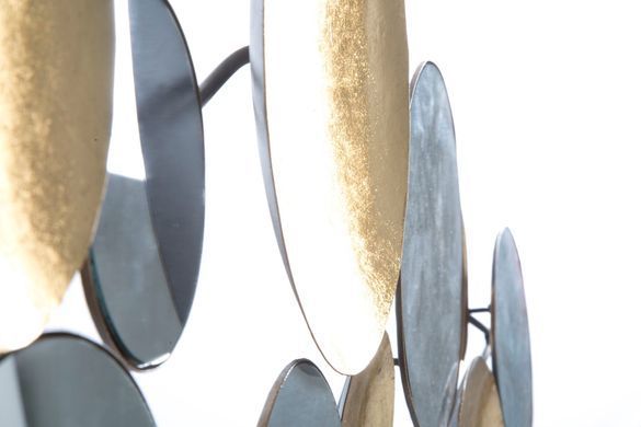 Stenska dekoracija Gold Mirror Glam, Zlate