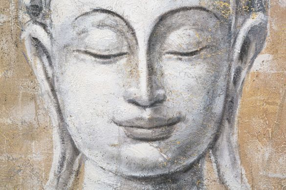 Slika Buddha Light -B-, Večbarvna
