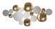 Stenska dekoracija Gold Mirror Glam, Zlate