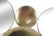 Stenska dekoracija Gold Mirror Glam, Zlate