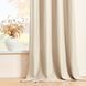 Zavjese u setu EFE Beige (2 kom) 135x250, Bež