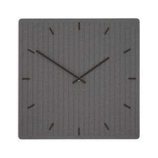 Zidni sat Luxhora Lineara Black 11 boja kazaljki, Crna