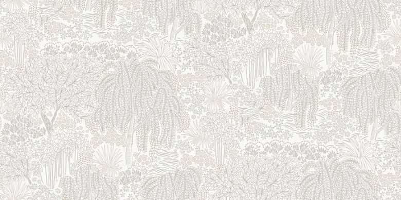 Tapeta Allure Garden (6 boja), Bijela, Kolekcija Allure