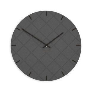 Stenska ura Luxhora Mosaida Black 11 barv kazalcev, Črna