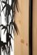 Zidni ukras Bamboo, Crna