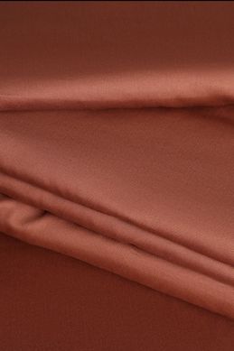 Komplet posteljnine z rjuho Satin Simply Copper , Single (140x200 cm)