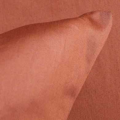 Set posteljine Satin Simply Copper , Single (140x200 cm)