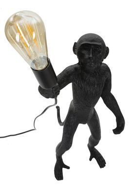Namizna svetilka Monkey Black, Črna