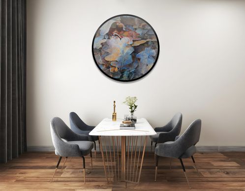 Zidni ukras Autunno incorniciato, &Scaron;arena, promjer - 60 cm