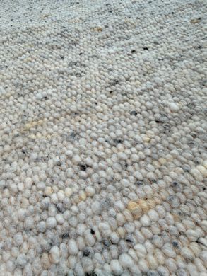 Vunena Preproga Mellow Grey, Siva, 130x200 cm, Handmade