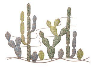 Zidni ukras Cactus -B-, &Scaron;arena
