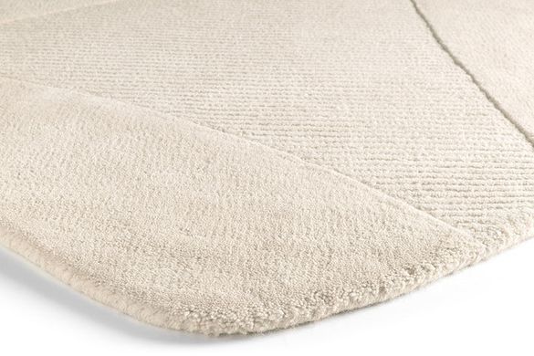 Vuneni Tepih Piana Stone Off-White, Krema, 200x290 cm, Handmade