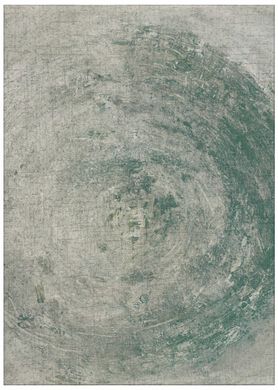 Teppich Nautillus Lichen Fossil, Grun, 120x170 cm