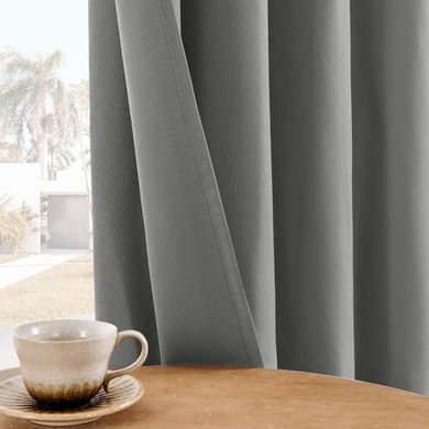 Zavjese u setu EFE Moka (2 kom) 135x250, Moka