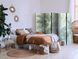 Paravan - Large Leaves in Green-Mint Shades - Botanical Motif, Zelena, Jednostrani
