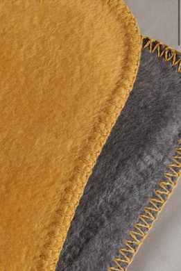 Tagesdecken Simply Blanket Anthracite Yellow 150x200, Mehrfarbig, 150x200 cm