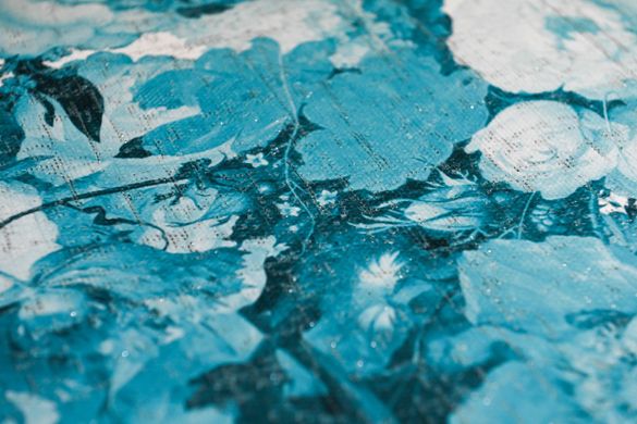 Teppich Dutch Uncle Delft Blue, Blau, 120x170 cm