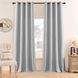 Zavjese u setu EFE Light Grey (2 kom) 135x260, Svijetlo siva