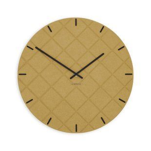 Stenska ura Luxhora Mosaida Yellow 11 barv kazalcev, Črna