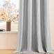 Zavjese u setu EFE Light Grey (2 kom) 135x250, Svijetlo siva