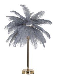 Stolna lampa Palm Grey, Siva