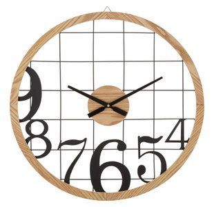 Stenska ura Numbers, Rjava