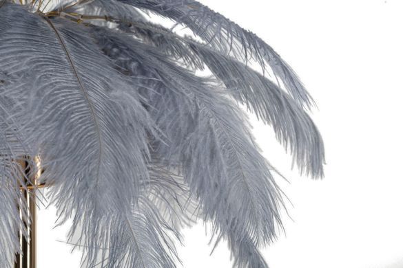 Namizna svetilka Palm Grey, Siva