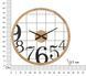 Stenska ura Numbers, Rjava