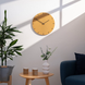 Zidni sat Luxhora Rivella Yellow 11 boja, Crna