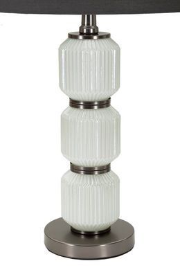 Stolna lampa Bright Three, Bijela