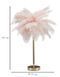 Namizna svetilka Palm Pink, Roza