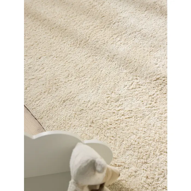 Perljiva otro&scaron;ka preproga Malu Cream, Krema, 150x220 cm