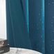 Zavjese u setu Holland Velvet Navy Crystal (2 kom) 140x260, Tirkizna
