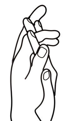 Zidni ukras Simply Hands, Crna