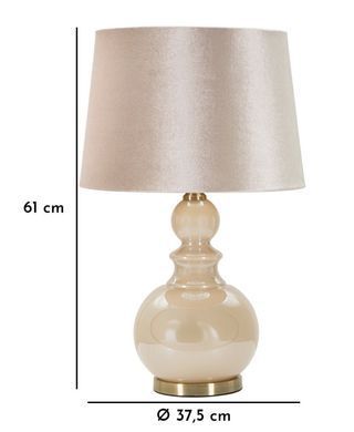 Stolna lampa Perly Tower, Krema