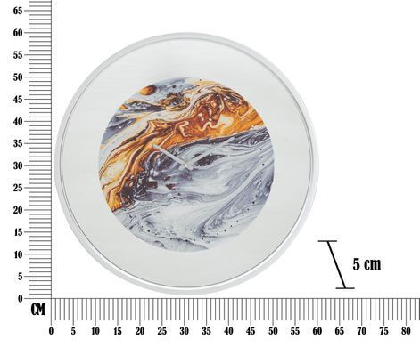 Zidni sat Mirror Grey, Vi&scaron;ebojna