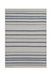 Preproga Terrace White Azure Stripe, Svetlo siva, 200x290 cm, Outdoor | Indoor