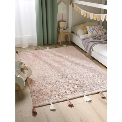 Perljiva otro&scaron;ka preproga Malu Rose, Roza, 150x220 cm