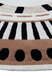 Vuneni Tepih Roma Ivory Colosseum, Bež, 160x230 cm, Handmade