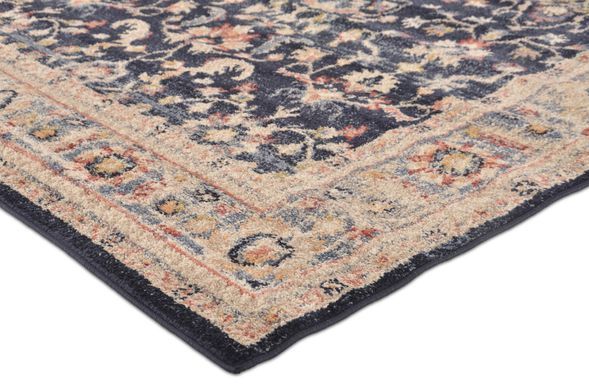 Preproga Florence Navy Beige, Modra, 200x290 cm
