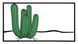 Zidni ukras Cactus, &Scaron;arena