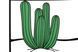 Zidni ukras Cactus, &Scaron;arena