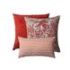 Set ukrasnih jastuka Gusto & Rio - crveni