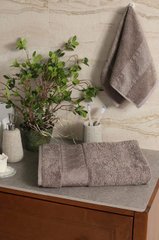 Set kupaonskih ručnika Bamboo Jacquard Marsilya - moka, Moka